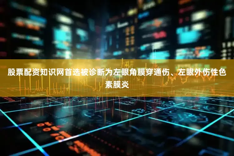 股票配资知识网首选被诊断为左眼角膜穿通伤、左眼外伤性色素膜炎