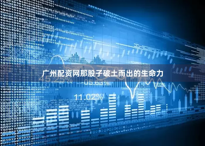 广州配资网那股子破土而出的生命力